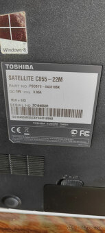 toshiba satellite c855-22m - 4