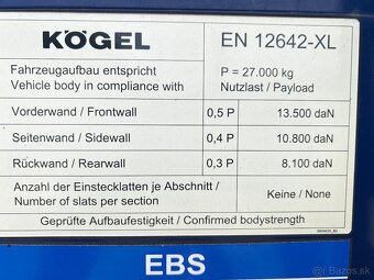 Na predaj: Plachtový náves KÖGEL SN24 MEGA | 12/2021 | XL Co - 4