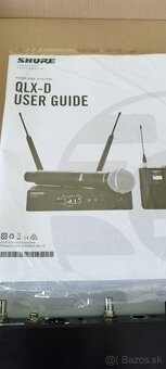 Predam uplne novy mikrofon Shure QLX-D4 - 4