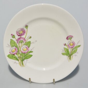 Starožitný anglický porcelánový trojset - sedmokráska - 4