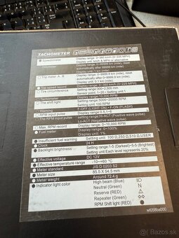 Tachometer KOSO - 4