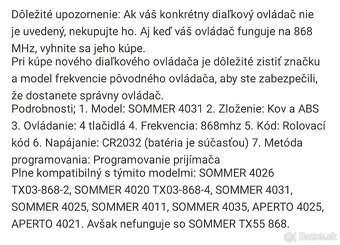 Dialkove ovladanie - 4