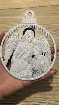 3D tlačené vianočné ozdoby - 4