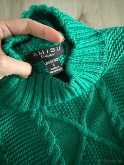 Zeleny dámsky sveter - 4