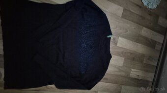 Pulovrik damsky xl modry s ozdobou - 4