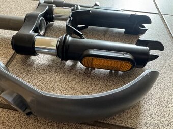 Hydraulická predná vidlica pre Xiaomi + blatnik a stojan - 4