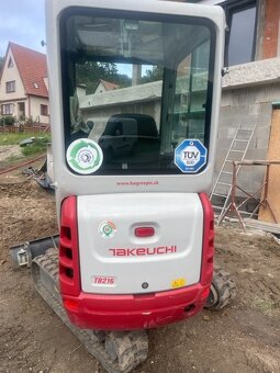Predám Takeuchi TB216 - 4