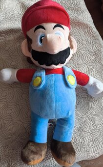 Plyšový Mario - Super Mario-výška 65 cm - 4