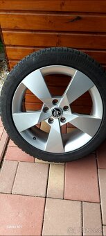 Hlinikove disky 5x112 r 17 Skoda Oktavia - 4