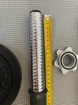 2x dlha Os /oska / hriadel na cinky, jednorucky 45cm, 28mm, - 4