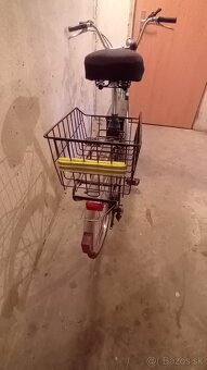 historický bicykel ESKA, plne funkčný, prehadzovačka, výbava - 4