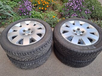 215/55/R17 Zimne - 5x112 - elektróny škoda Ronal - 4