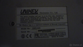 Predam stare Klávesnice Unikey KWD-820 Funkcny - 4