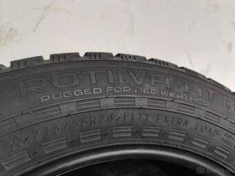 275/55 R20 Celoročné pneumatiky Nokian Rotiiva 2 kusy - 4
