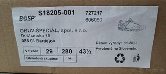 Bosp taras low 43,5 vložka 29cm - 4