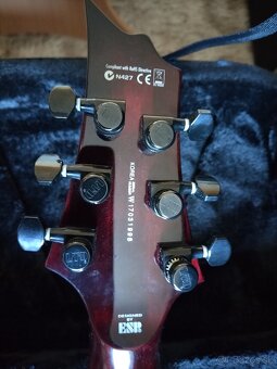 ESP LTD H-1001 QM De luxe+kufor - 4