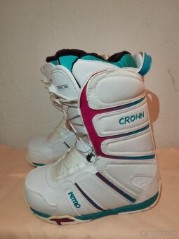 vel. 37,5 - damske snowboard boty NITRO Crown TLS - 4