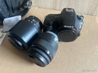Sony Alpha A58 + 2 objektívy a bohaté príslušenstvo - 4