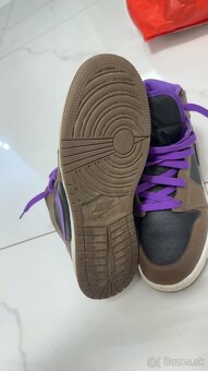 jordan 1 mid mocha purple velkosť 40 - 4