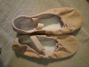 Baletné piškóty cvičky Bloch veľ. 18 NOVÉ, NENOSENÉ - 4