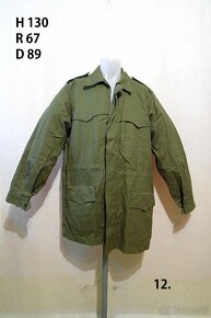 Vojenská zelená bunda - 4
