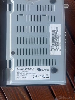 Skylink prijímač SUNSAT S 400HDi - 4