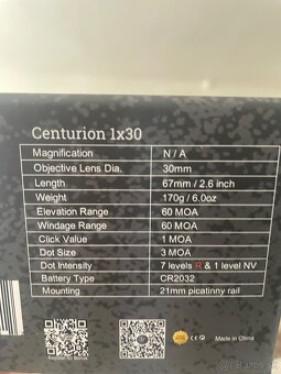 Vector Optics Centurion 1x30 kolimator - 4