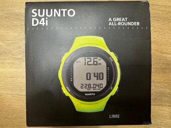 Sunto D4i NOVO LIME potápačský počítač NOVÝ - 4