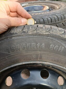 Predám pneumatiky 185/65R14 - 4