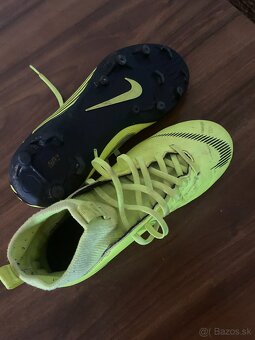Kopačky Nike Jr. Mercurial v super stave, zachovalé. č.37,5 - 4