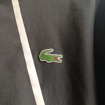 Lacoste Sport čierna športová bunda ľahká vetrovka M - 4