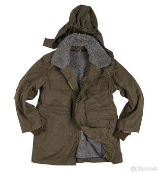 Vojenský kabát kongo vz. 85 - maskáče ČSĽA, nový - 4