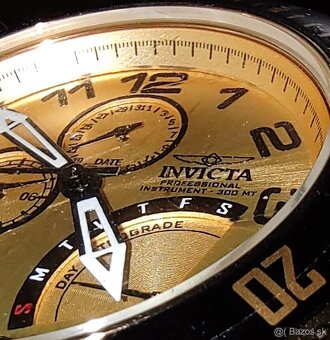 USA Hodinky Invicta 300 m vodotesné, otočné - 4