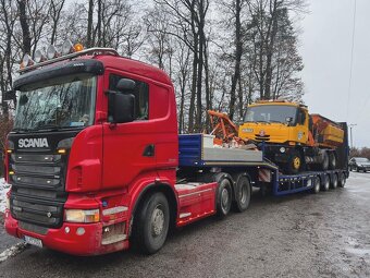 Preprava strojov podvalníkom ,odťah ,preprava tovaru - 4
