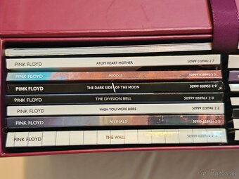 Pink Floyd 14 CD box, v obchode 190 eur stal - Nove - 4