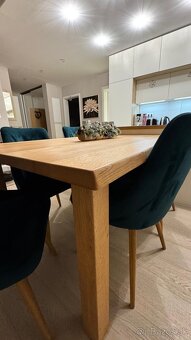 Stôl - Dub masiv - 4