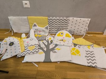 Detský mantinel do postieľky – XXL sada - 4