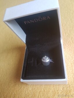 pandora korálka muffin/koláč bikolor - 4