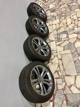 Alu kolesá originál VW sebring 5x112 R18 + TPMS - 4