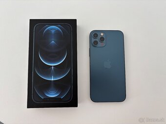Iphone 12 Pro 128GB Pacific Blue aj s ochrannym sklickom - 4
