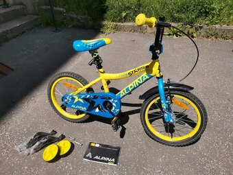 Predám detský bicykel 16" ALPINA - 4