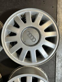 Audi original super stav R15 5x100 et38 6J TopStav - 4