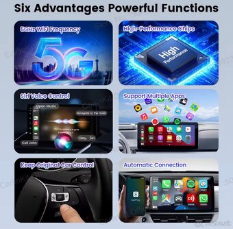 Bezdrôtový CarPlay adaptér CarlinKit Mini 5 SE – NOVÝ - 4
