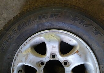 Elektrón 6x139,7 R15 + pneu Bridgestone - 4