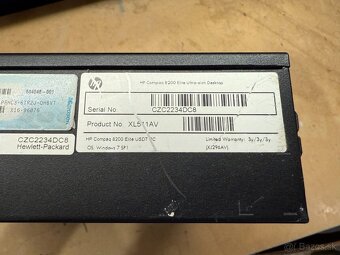 Predám pokazený počítač HP 8200 USDT na diely. - 4