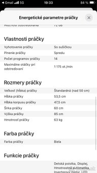 Práčka so sušičkou LG ešte rok záruka - 4