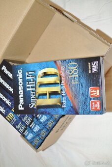 VHS Kazety Panasonic Super Hi-Fi HD NV-E180HF - 4