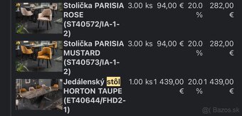 Predám 6ks stoličiek - 4