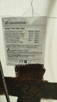 Solarane panely 235W - 4