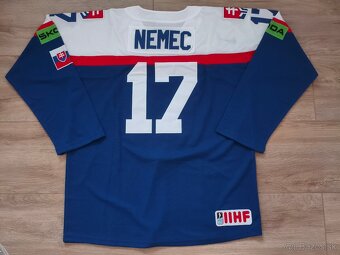Hokejový dres Slovensko - Nemec - úplne nový - 4